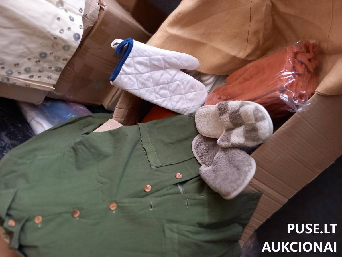 Parduodamas BUAB Linobara trumpalaikis turtas: audiniai, gatava produkcija, žaliavos, audinių atraižos ir kt. Kitas turtas 11