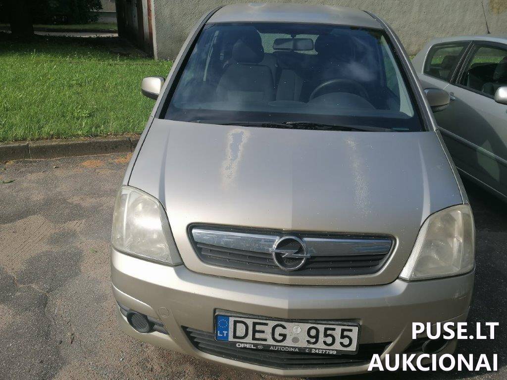 OPEL MERIVA valstybinis Nr. DEG 955. Lengvasis automobilis 2