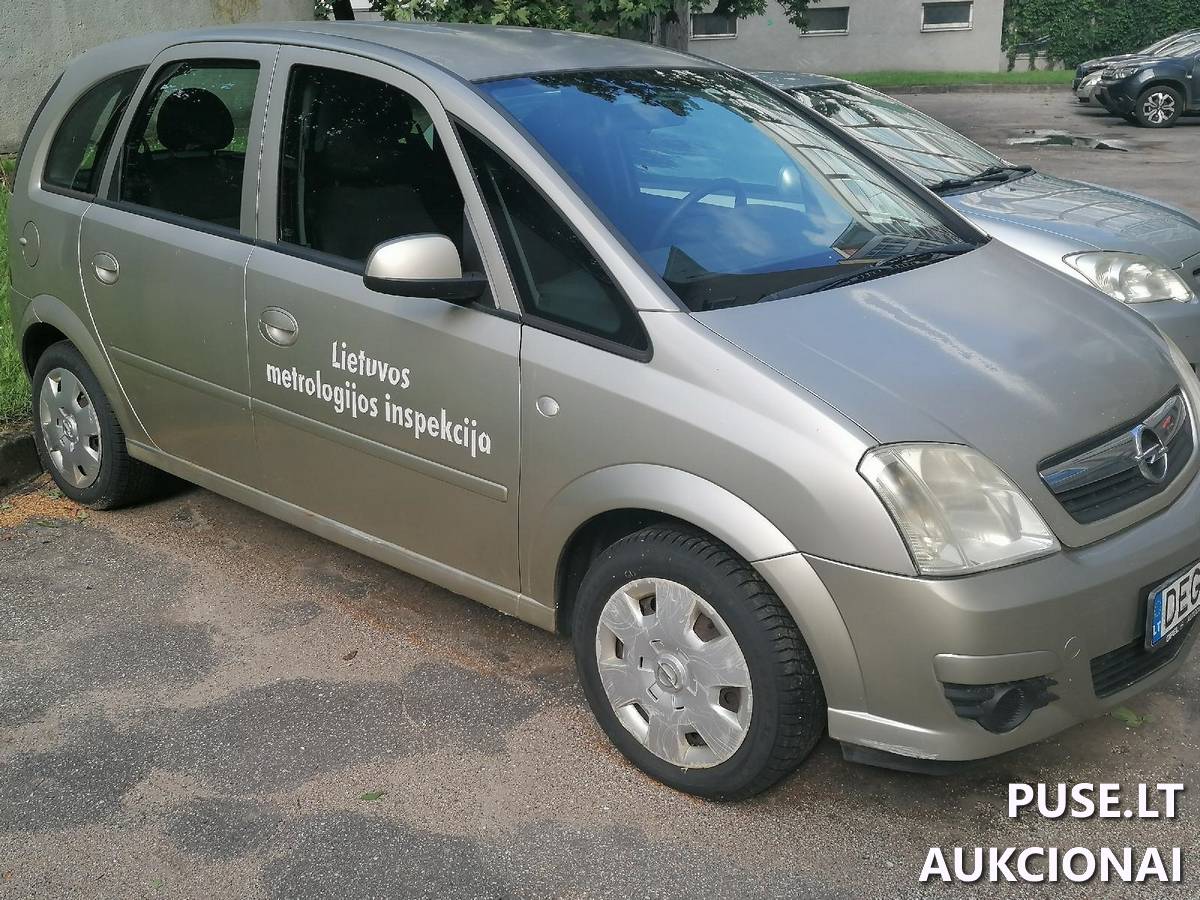 OPEL MERIVA valstybinis Nr. DEG 955. Lengvasis automobilis 4