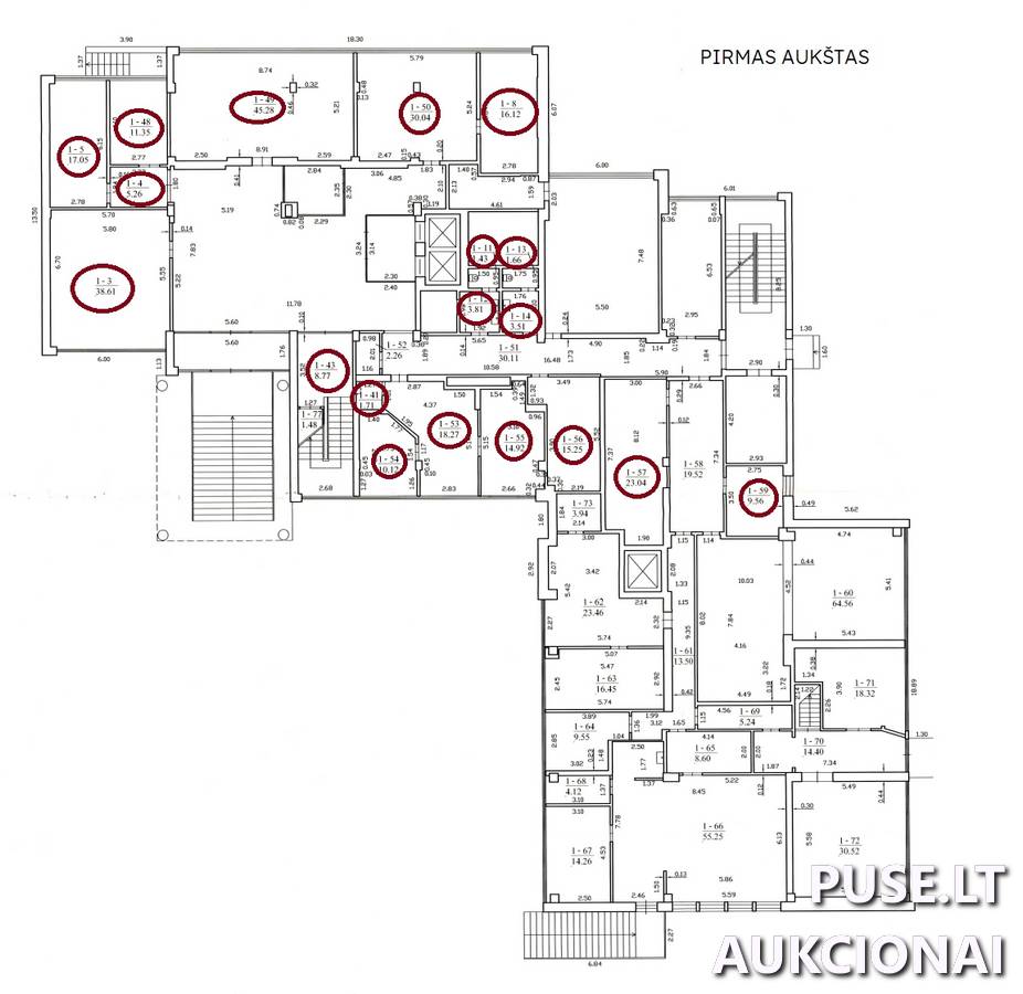 Administracinės patalpos Patalpos/Butai A. Juozapavičiaus g. 11, 09311 Vilnius, Vilniaus m. sav. 6