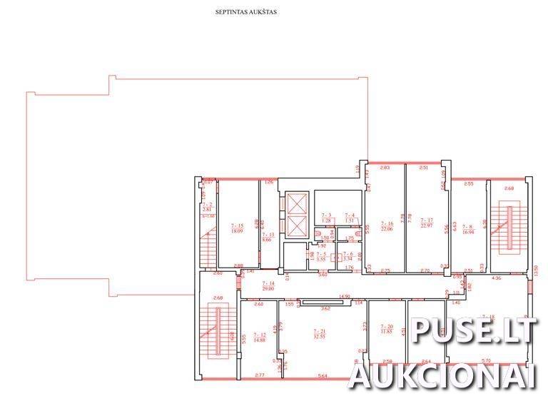 Administracinės patalpos Patalpos/Butai A. Juozapavičiaus g. 11, 09311 Vilnius, Vilniaus m. sav. 6