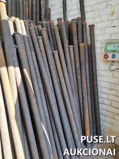 Metalo laužo aukcionas Mažeikiuose, pradinė kaina 255 EUR - Vamzdžiai ir katilų dalys