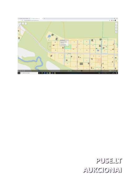 Žemės ūkio paskirties sklypas Kėdainių r. Daumantų k. 640 EUR - Antstolio aukcionas