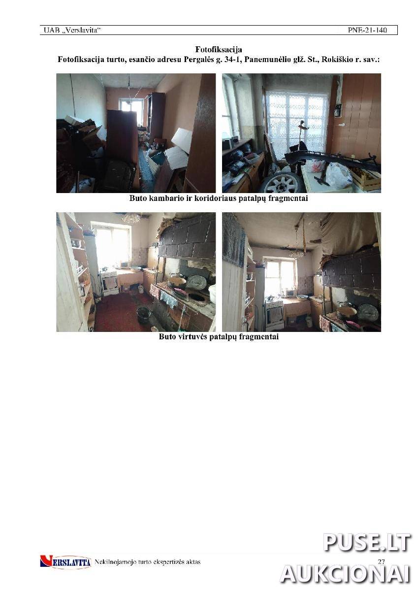 Butas Patalpos/Butai Pergalės g. 34, 42329 Panemunėlis, Panemunėlio sen., Rokiškio r. sav. 1