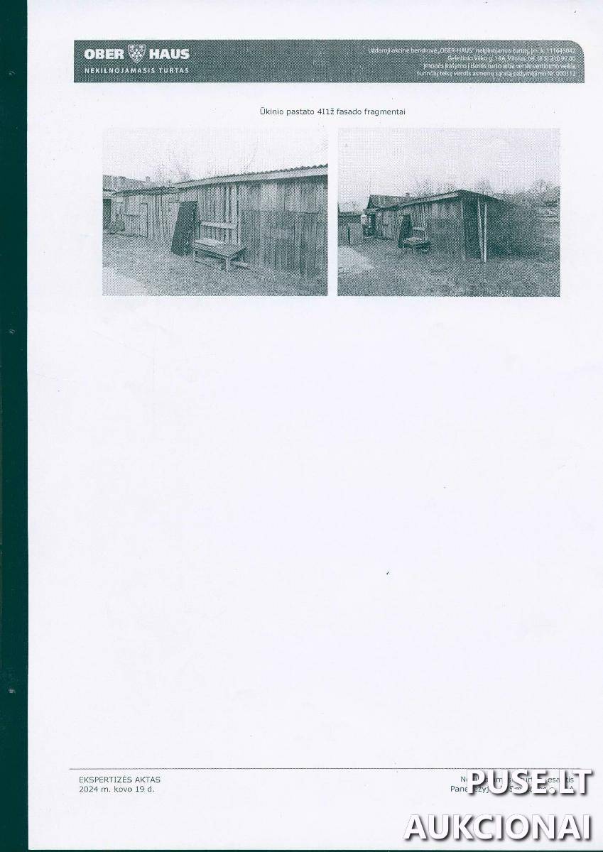 Gyvenamas namas Pastatai A. Smetonos g. 21A, 35197 Panevėžys, Panevėžio m. sav. 1