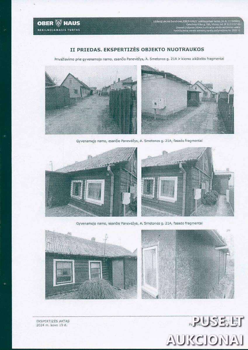 Gyvenamas namas Pastatai A. Smetonos g. 21A, 35197 Panevėžys, Panevėžio m. sav. 2