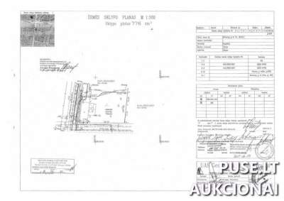 1/2 dalis žemės sklypo Vilniuje, Kalvarijų g. 73, daugiabučių teritorija, pradinė kaina 333960 EUR