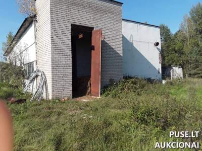 Pramoninė Katilinė 252 kv.m Švenčionių r. su vandens bokštu 50000 EUR