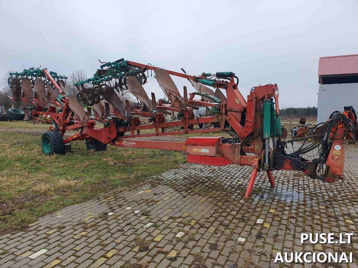 Pusiau pakabinamas apverčiamas plūgas Kverneland PW-100-8 (5+3) Mašinos ir įrengimai 2