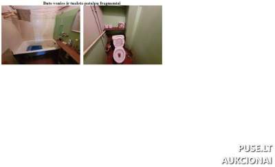 Parduodamas 1/1 patalpų/buto dalis Ignalinos r. sav., Didžiasalio k. Karalyčios g. 5B, pradinė kaina 3920 EUR
