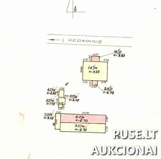 Butas Nr. 1 Patalpos/Butai Kalno g. 5, 58147 Slikiai, Pelėdnagių sen., Kėdainių r. sav. 1