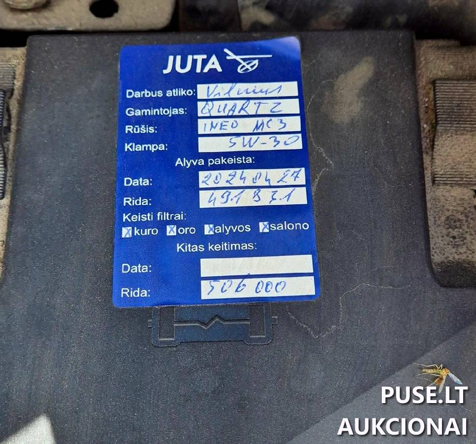 Automobilis VW CADDY Krovininis automobilis iki 3,5t. 11