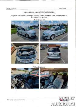 Keleivinis automobilis - VOLKSWAGEN NOUVEAU TOURAN TREND 1.9 TDI 9