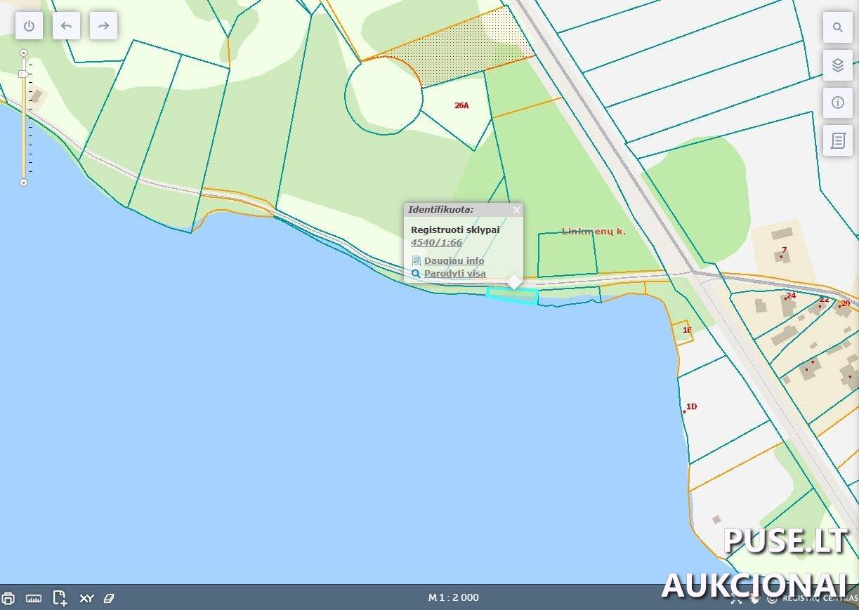 Žemės sklypas Sklypai Linkmenys, Linkmenų sen., Ignalinos r. sav. 1
