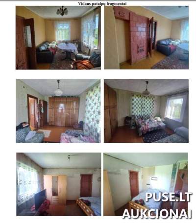 Parduodamas gyvenamasis namas Kauno rajone, Netonių k., Bendrių g. 2, pradinė kaina 23400 EUR