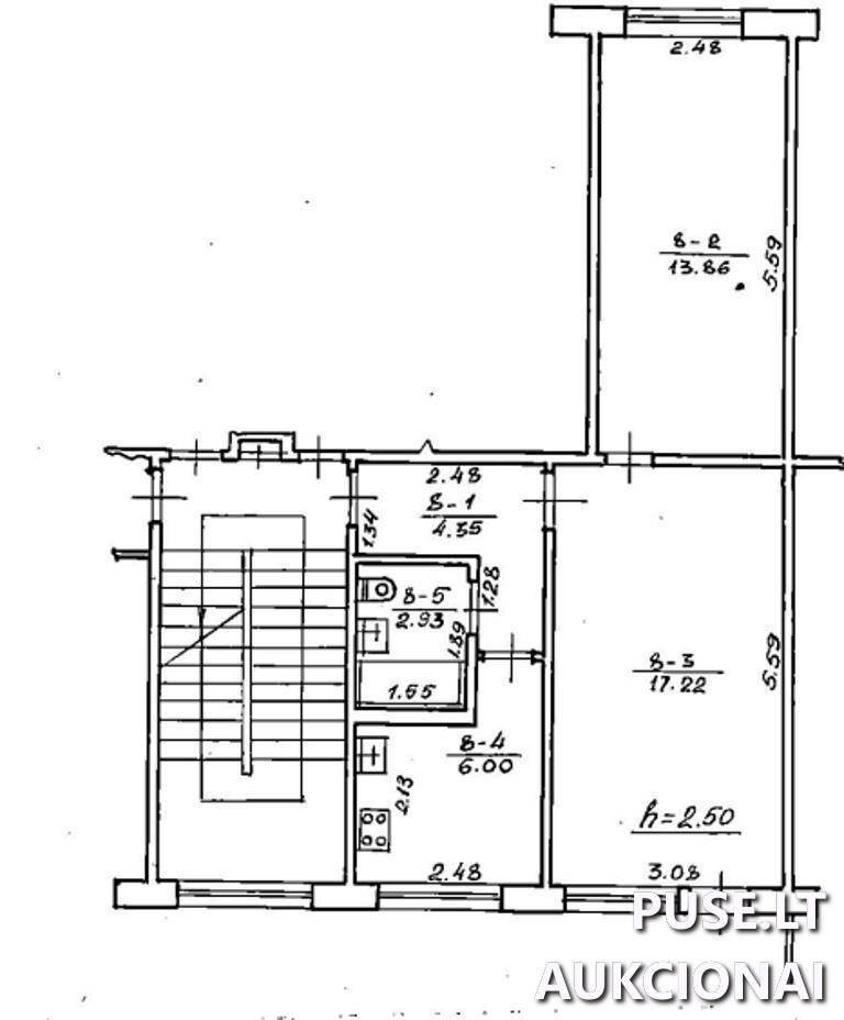 Butas Patalpos/Butai Tilžės g. 175, 76204 Šiauliai, Šiaulių m. sav. 1