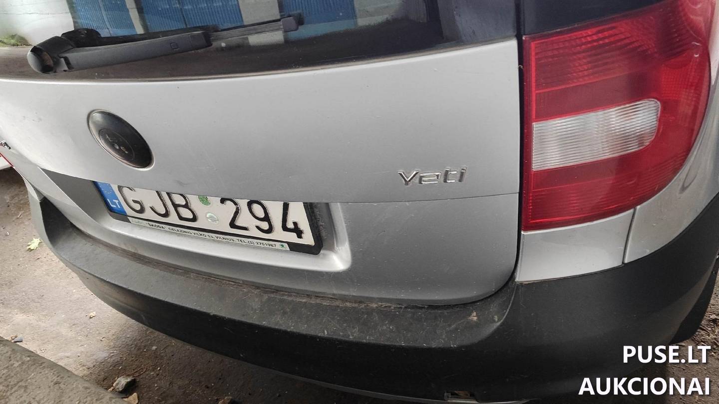 SKODA YETI Lengvasis automobilis 5