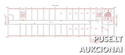 Administracinės patalpos Vilniuje, Algirdo g. 31, pradinė kaina 293017 EUR