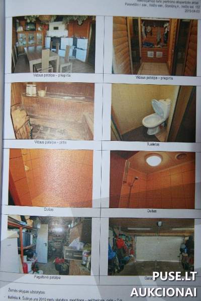 Žemės sklypas su gyvenamuoju namu Panevėžio r. Staniūnų k. 100800 EUR