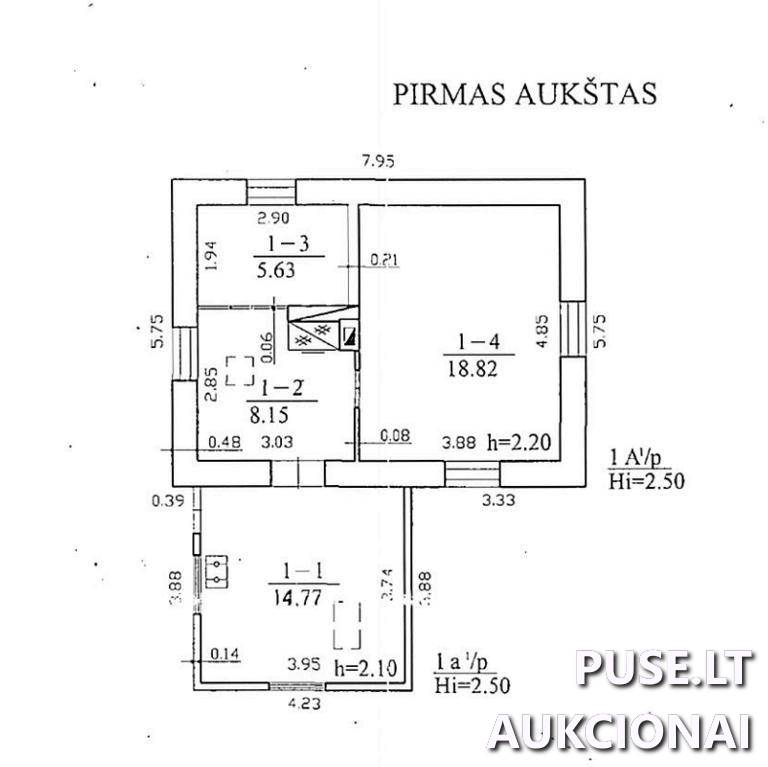 Gyvenamasis namas Pastatai Lauko g. 7, 70405 Kybartai, Kybartų sen., Vilkaviškio r. sav. 5