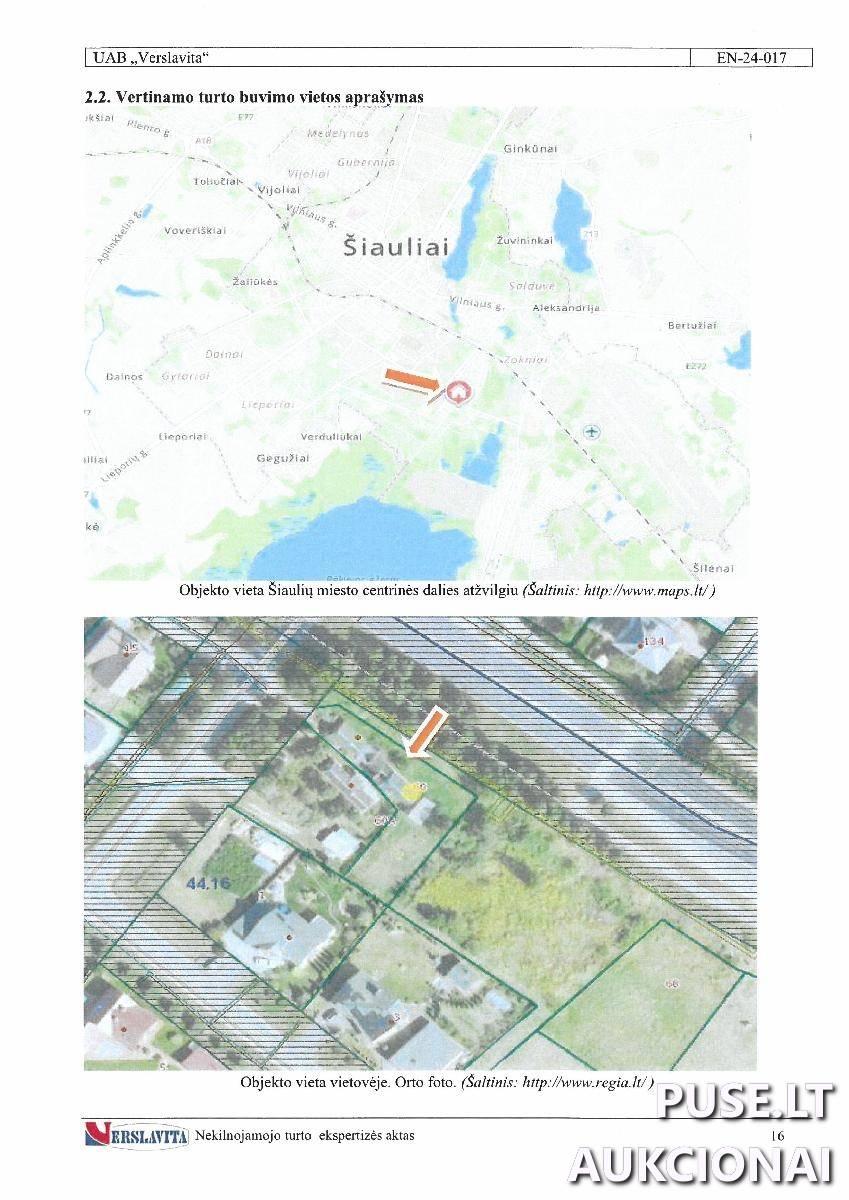 Žemės sklypas Sklypai Pramonės g. 60, 77112 Šiauliai, Šiaulių m. sav. 2