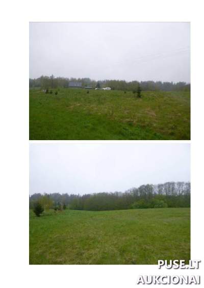 Žemės sklypas Utenos rajone, Piliakalnio k., 0.4877 ha, pradinė kaina 16920 EUR