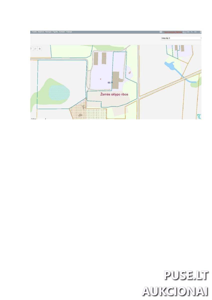 Žemės sklypas Sklypai Liepų skg. 6, 32242 Padustis, Antalieptės sen., Zarasų r. sav. 1