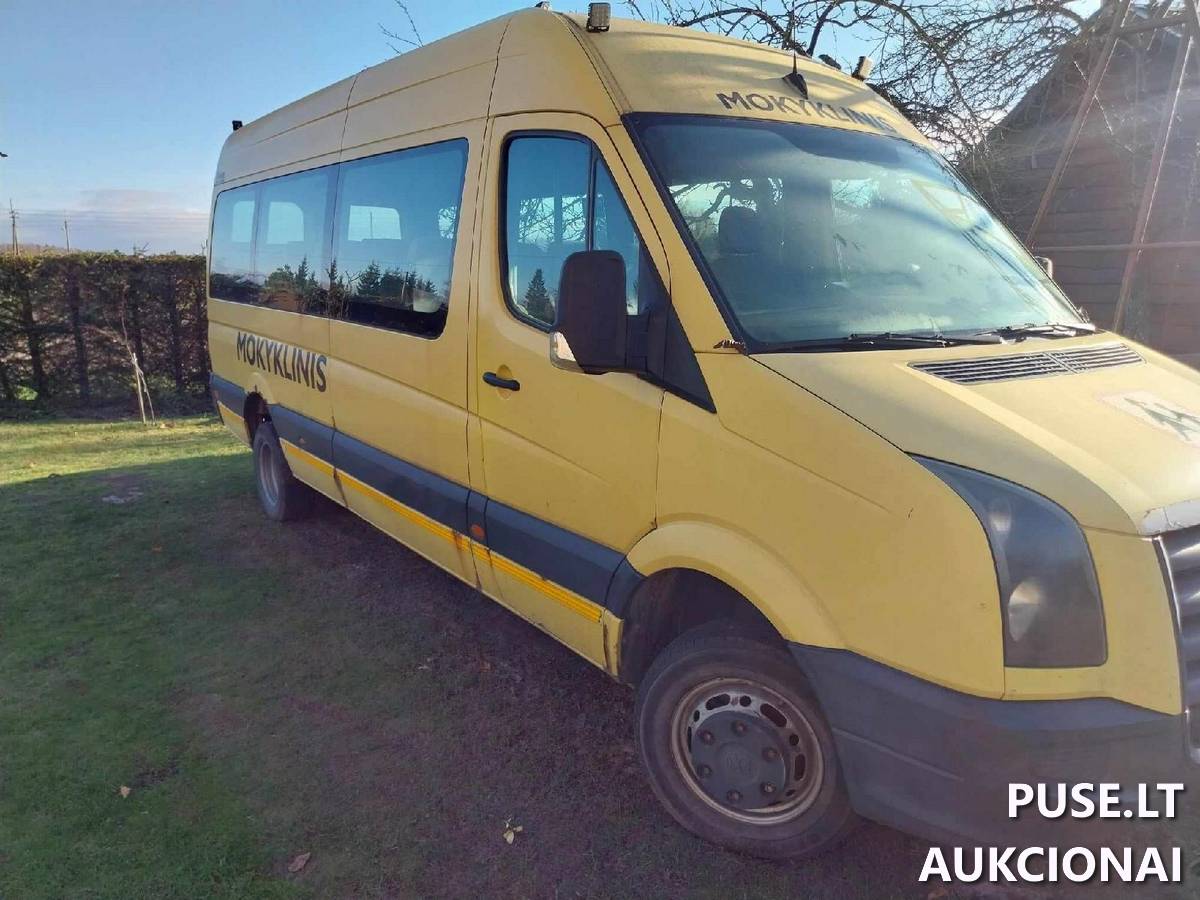 Mokyklinis autobusas VW Crafter Mažas autobusas 3