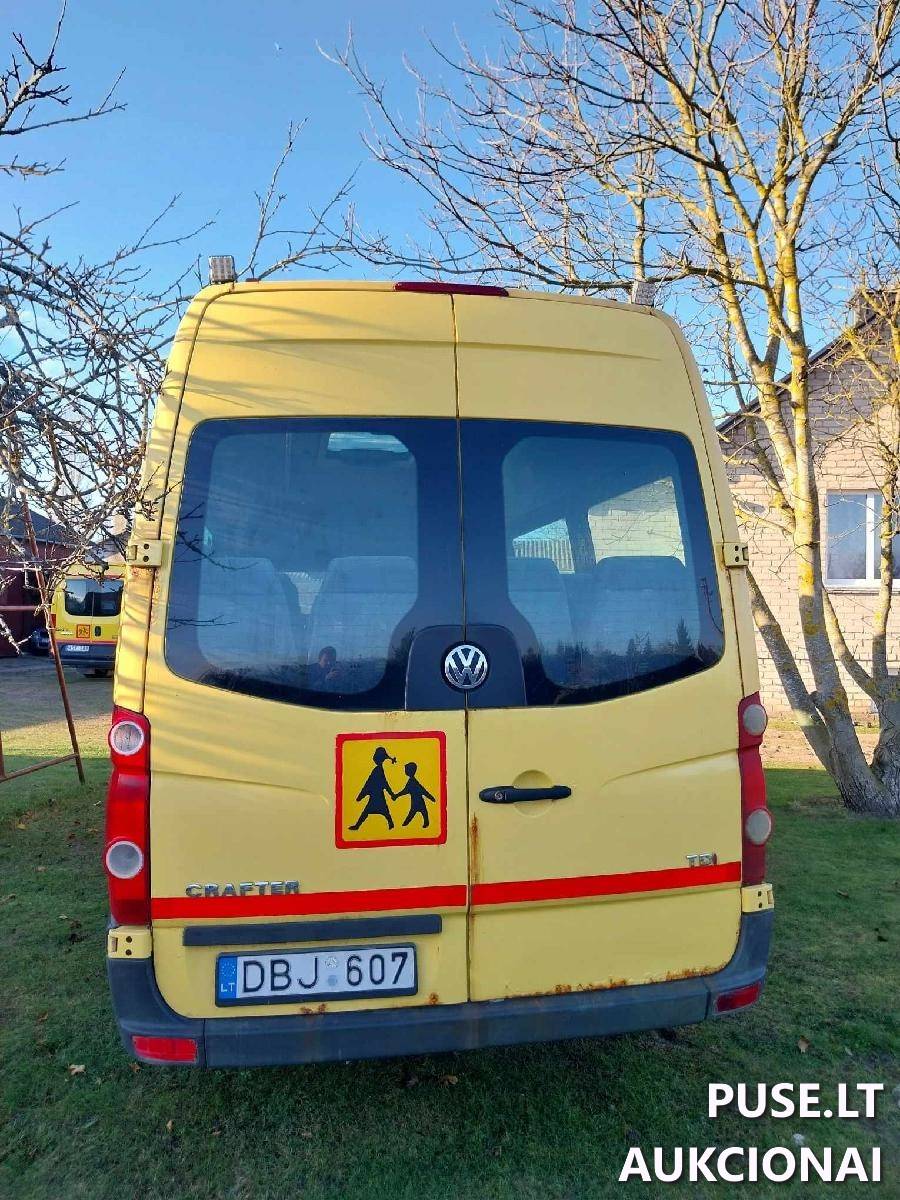 Mokyklinis autobusas VW Crafter Mažas autobusas 5