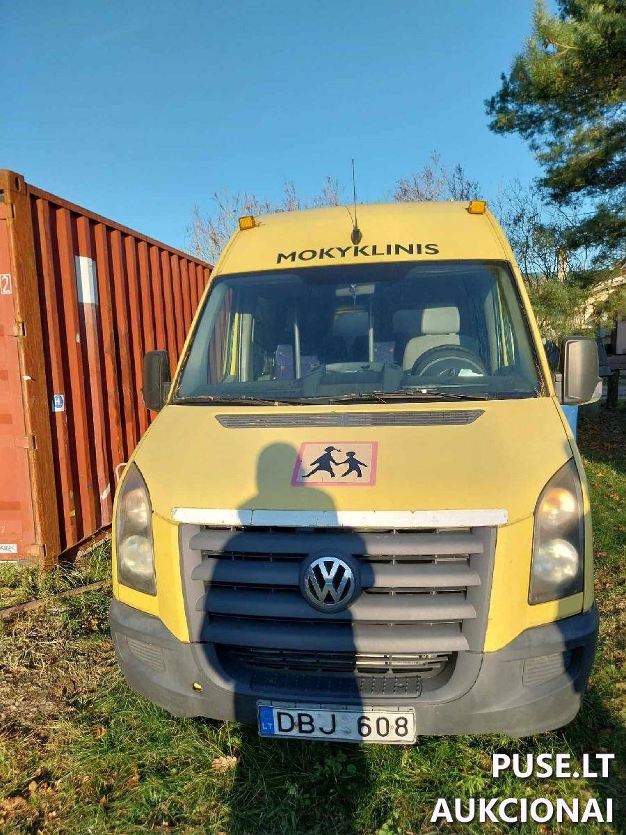 Mokyklinis autobusas VW Crafter Mažas autobusas 2