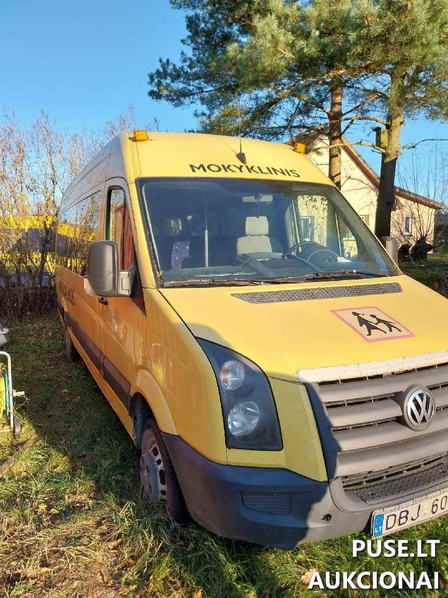 Mokyklinis autobusas VW Crafter Mažas autobusas 3