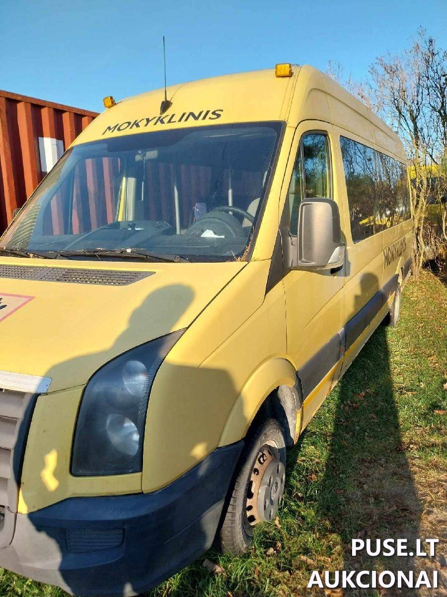 Mokyklinis autobusas VW Crafter Mažas autobusas 4