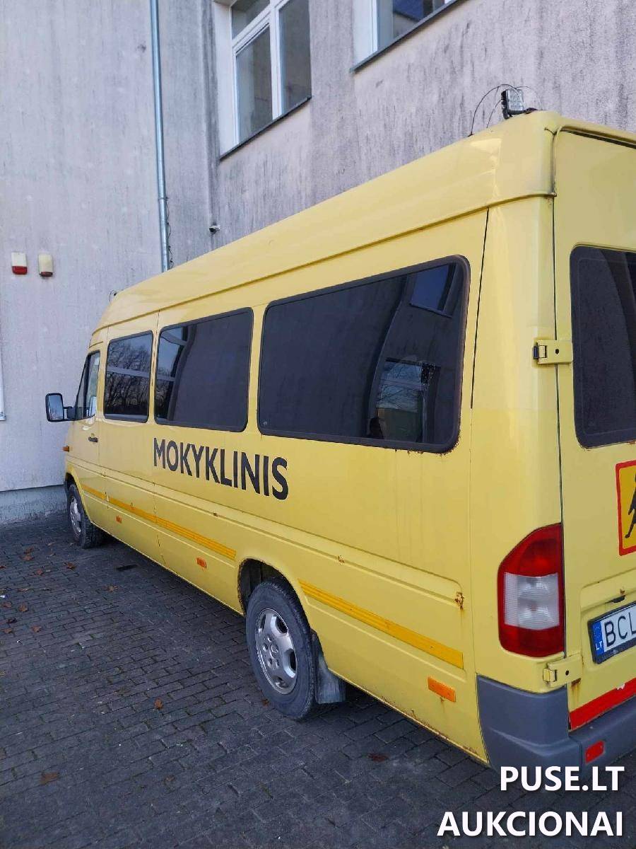 Mokyklinis autobusas Mercedes-Benz Sprinter 311 Mažas autobusas 4