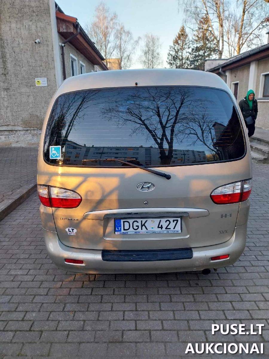 Automobilis Hyundai-H1 Lengvasis automobilis 5