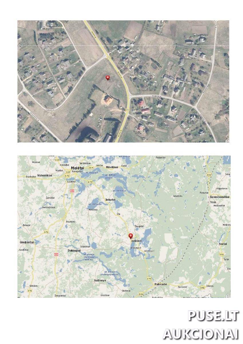 Žemės sklypas Sklypai Arino g. 1B, 33224 Joniškis, Joniškio sen., Molėtų r. sav. 2
