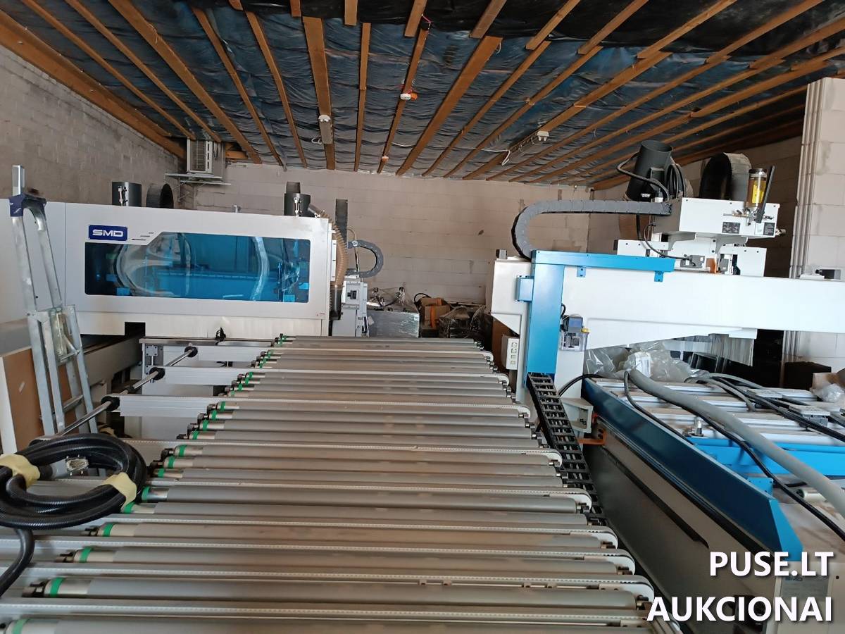 CNC programuojama gręžimo linija Mašinos ir įrengimai 4