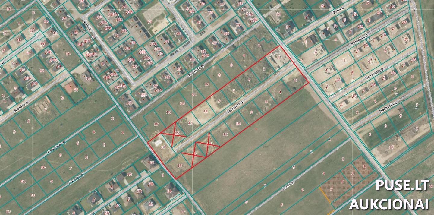 Žemės sklypas Sklypai Žemynos g. 1, 91289 Klemiškė II, Sendvario sen., Klaipėdos r. sav. 7