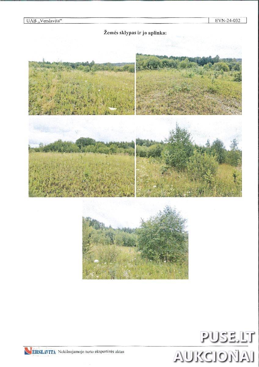Žemės sklypas Sklypai Pakirniukai, Sužionių sen., Vilniaus r. sav. 1