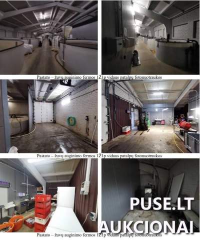 Žuvininkystės kompleksas Molėtų rajone, Skudutiškio k., Kaštonų g. 15, pradinė kaina 515919 EUR