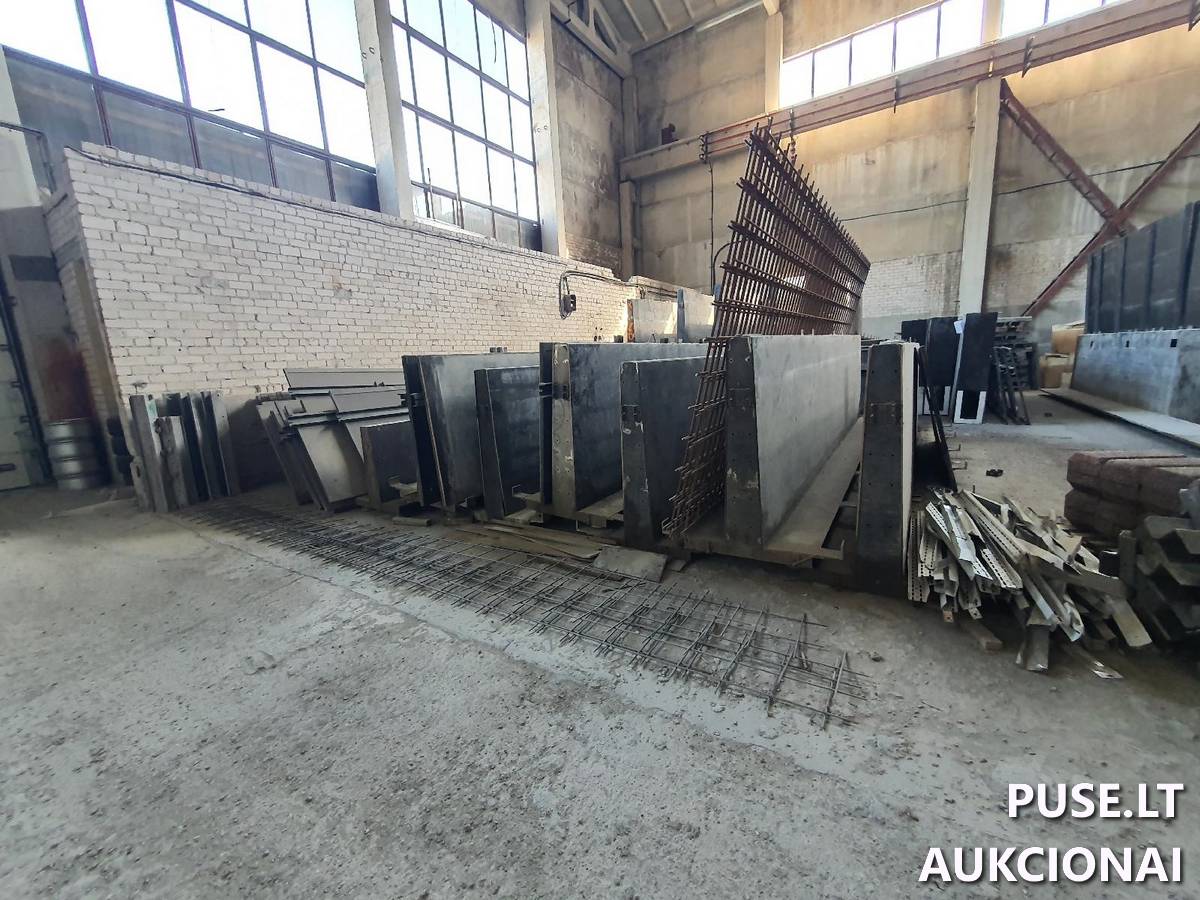 Betoninių garso sienelių gamybos linija Kitas turtas 1