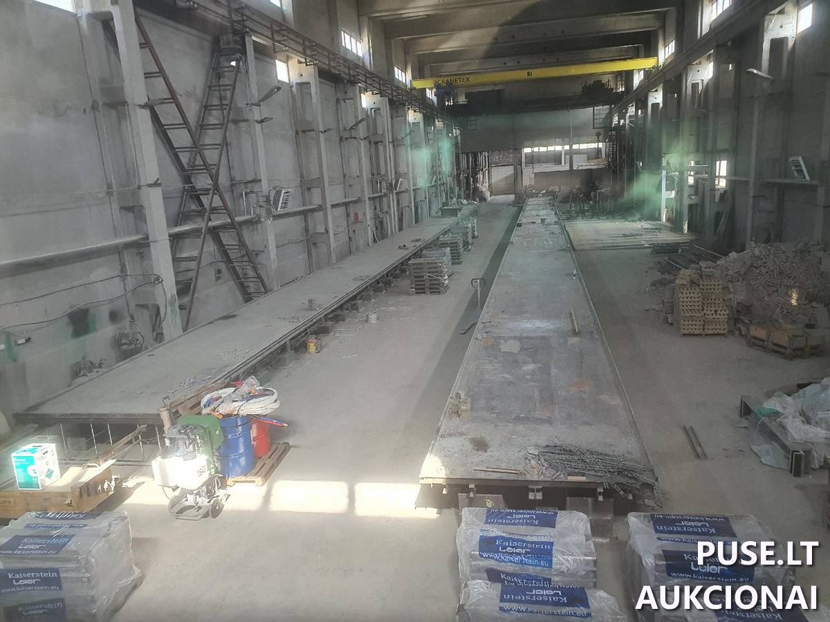 Betoninių garso sienelių gamybos linija Kitas turtas 2
