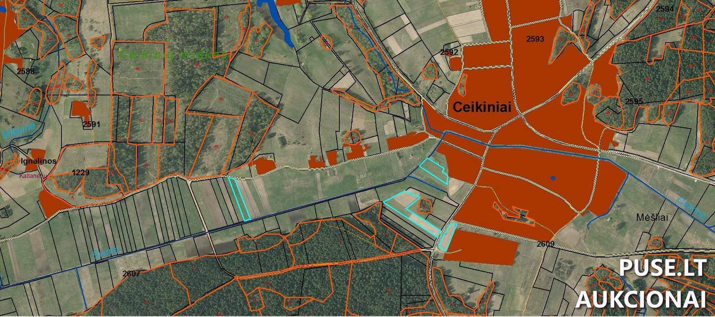 Žemės sklypas Sklypai Ceikiniai, Ceikinių sen., Ignalinos r. sav. 6