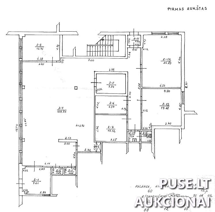 Paštas Patalpos/Butai Klaipėdos pl. 62A, 00125 Palanga, Palangos m. sav. 3