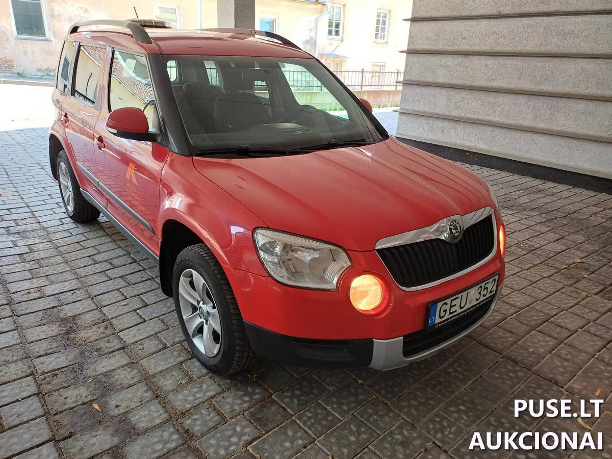 Škoda Yeti Lengvasis automobilis 5