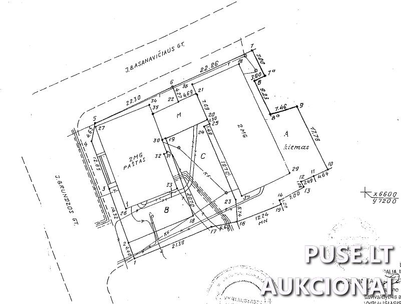 Paštas Pastatai J. Brundzos g. 1, 59127 Prienai, Prienų sen., Prienų r. sav. 1