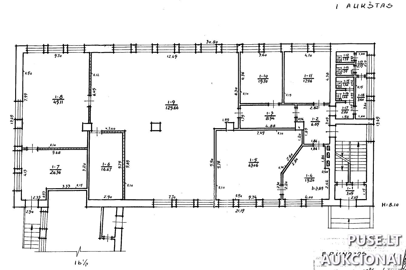 Paštas Pastatai J. Brundzos g. 1, 59127 Prienai, Prienų sen., Prienų r. sav. 3