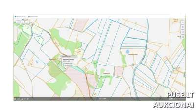 Žemės sklypas Plungės rajone, Skirpsčių kaime, 1/2 dalis, pradinė kaina 1600 EUR