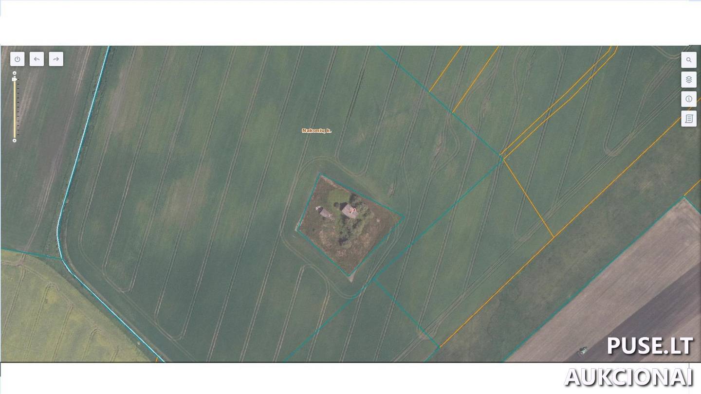 Žemės sklypas Sklypai Uosių g. 24, 29301 Nakonys, Troškūnų sen., Anykščių r. sav. 1