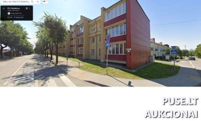 Parduodamas 1/1 butas Telšiuose, S. Daukanto g. 37, pradinė kaina 49600 EUR