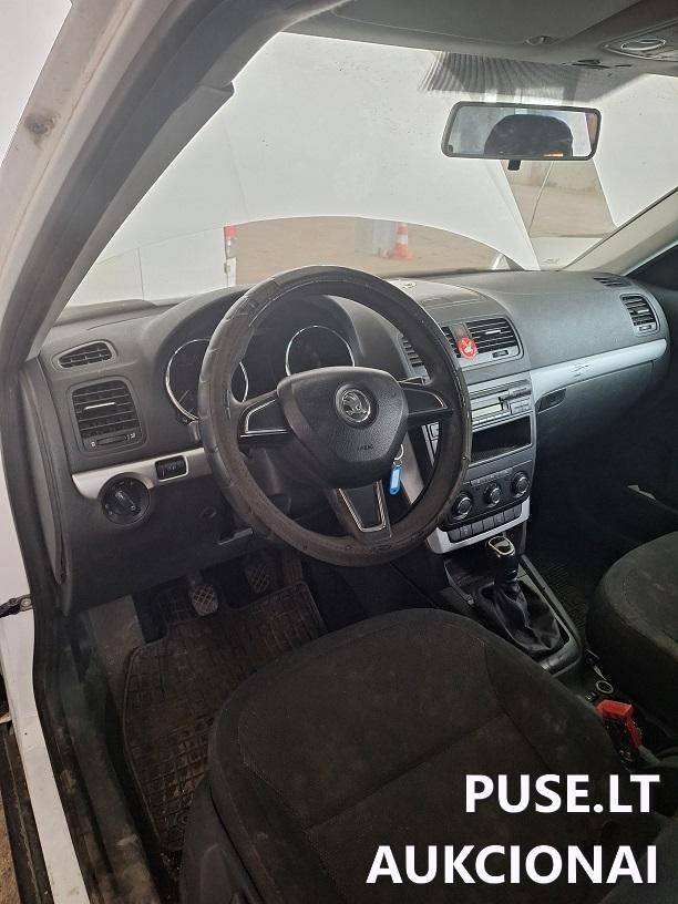 Škoda Yeti Keleivinis automobilis 5